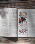 Photo. Interior from In The Red. Heading reads 'Part 1: What is a Roleplaying Game?', and illustrations show books, screens, tokens and dice used to play D&D.